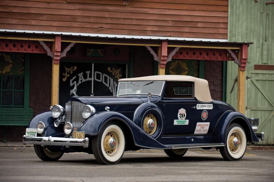  Packard Super Eight Model 1104 Coupe Roadster 1934 года  (фото 7 из 7)